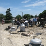 Milwaukee Rooftop Jobsite with OSHA Fall Protection Violations